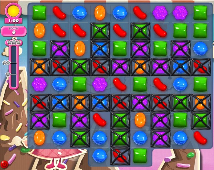 candy crush level 43 cheats
