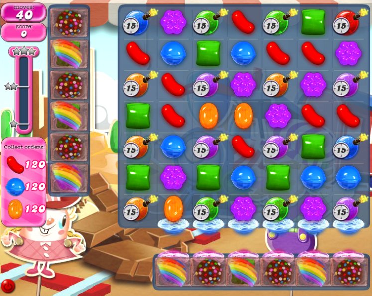 candy crush level 455 cheats