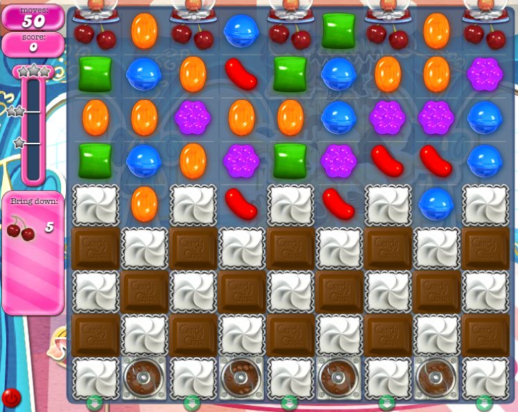 candy crush level 484 cheats
