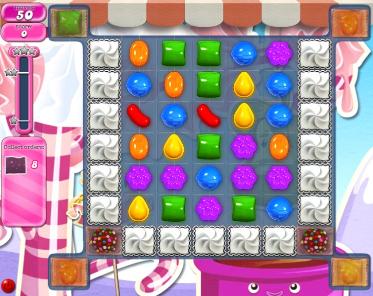 candy crush level 497 cheats
