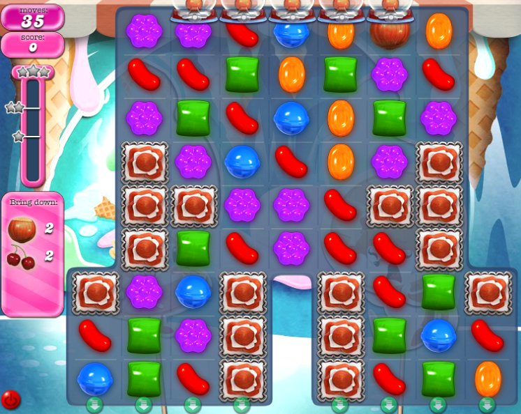 candy crush level 510 cheats