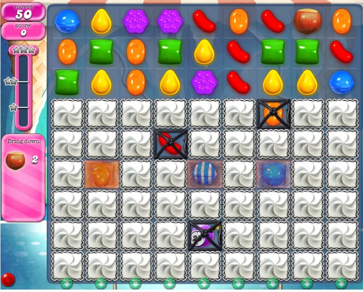 candy crush level 514 cheats