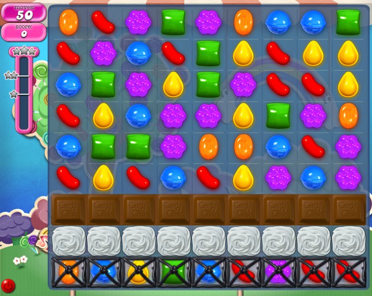 candy crush level 52 cheats