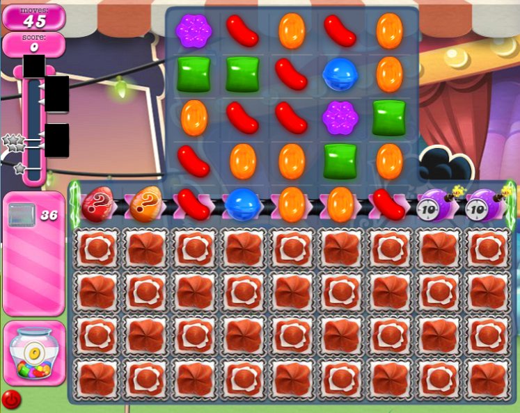 candy crush level 549 cheats