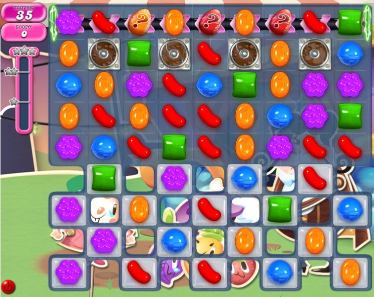 candy crush level 556 cheats
