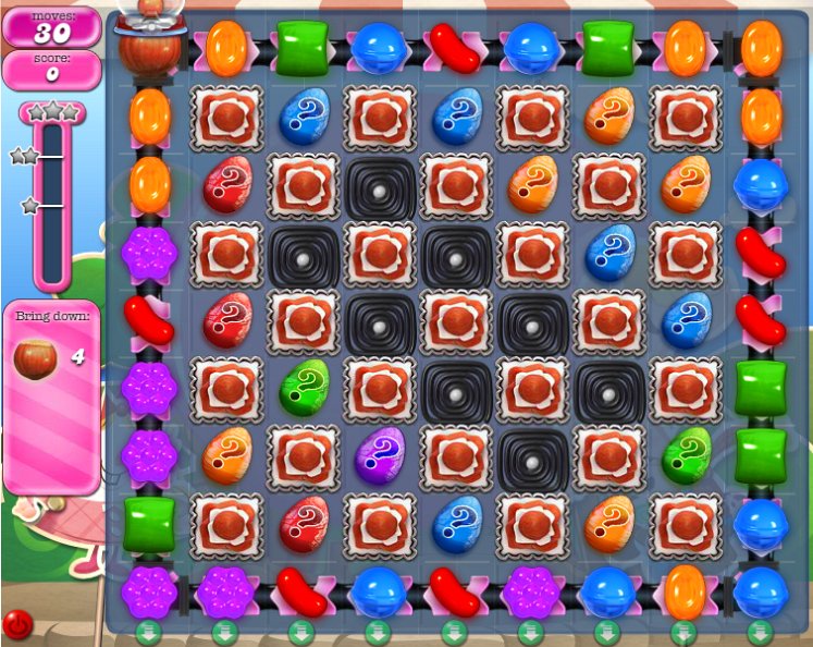 candy crush level 570 cheats