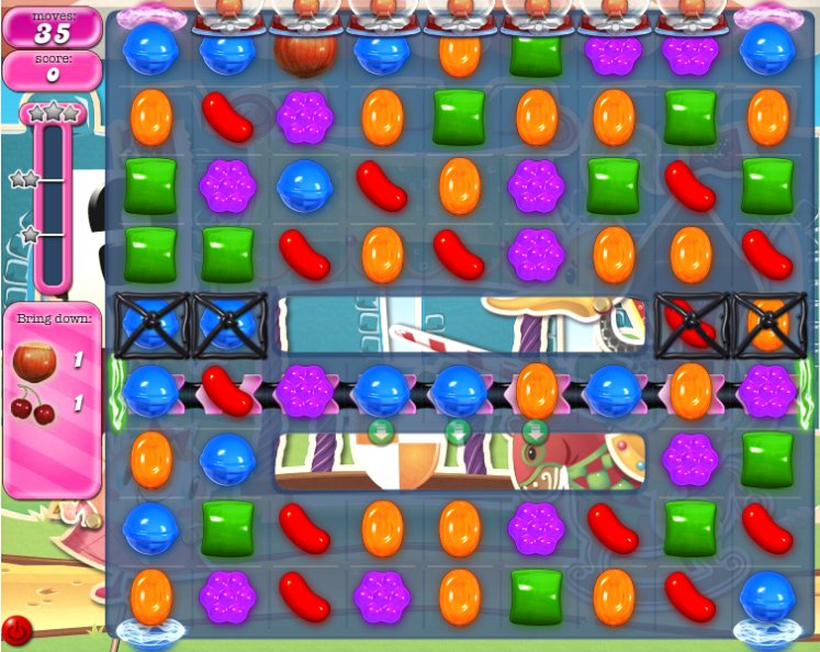 candy crush level 674 cheats