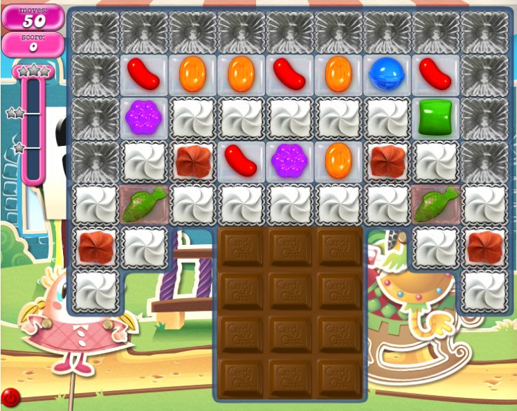 candy crush level 676 cheats