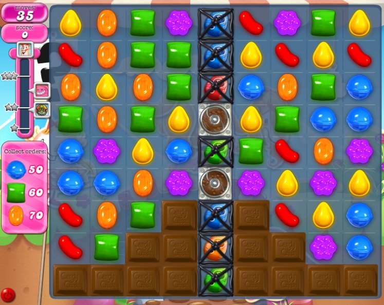 candy crush level 730 cheats