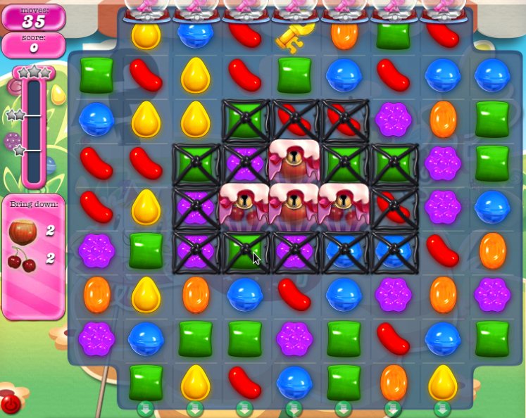 candy crush level 743 cheats