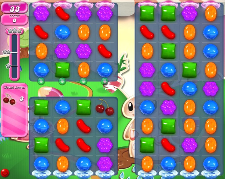 candy crush level 76 cheats