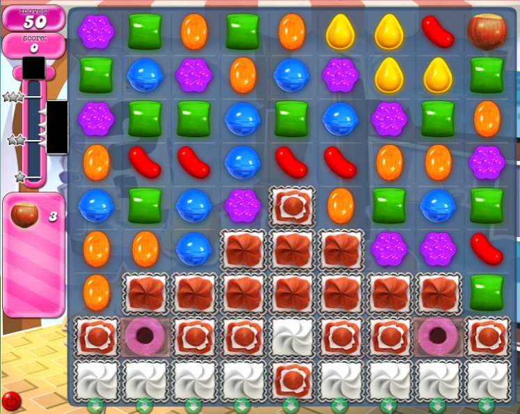 candy crush level 828 cheats