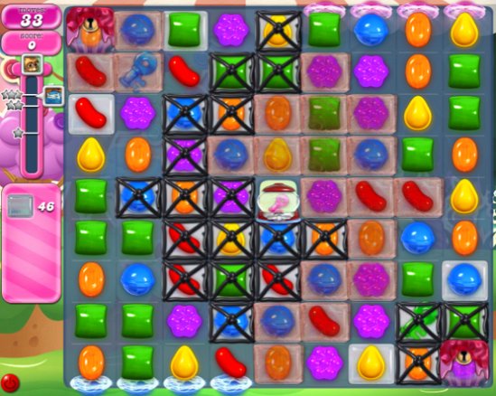 candy crush level 960 cheats