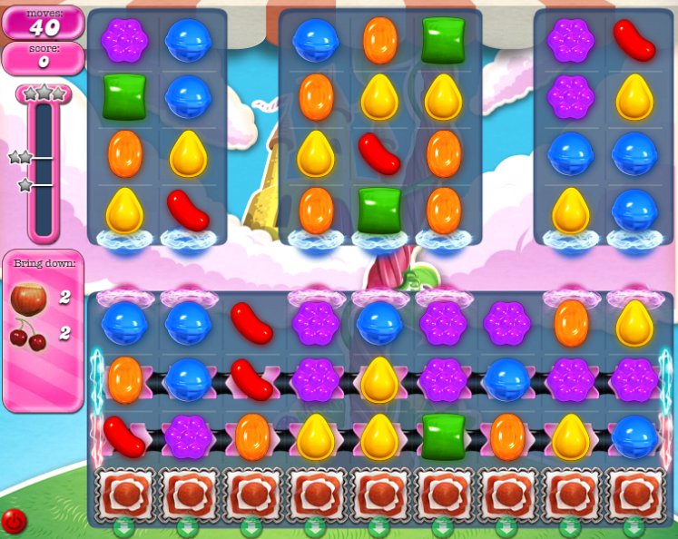 candy crush level 987 cheats